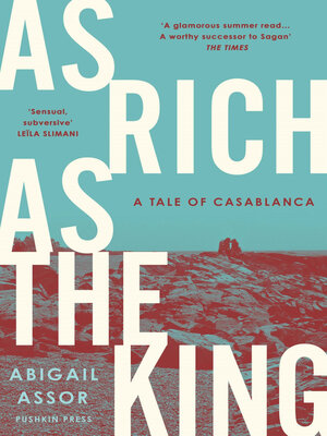 cover image of As Rich as the King